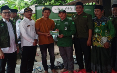 LAZISNU PCNU Semarang Salurkan Bantuan untuk Korban Angin Puting Beliung di Kecamatan Palas